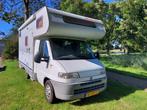 6 persoons Dethleffs Fiat Ducato  2.8idTD met stapelbed., Caravans en Kamperen, Caravans, Dwars-stapelbed, Overige, 5 tot 6 meter