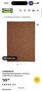 Ikea Lydersholm vloerkleden - geweven - 3 stuks te koop!, Ophalen, Bruin, 150 tot 200 cm, 200 cm of meer