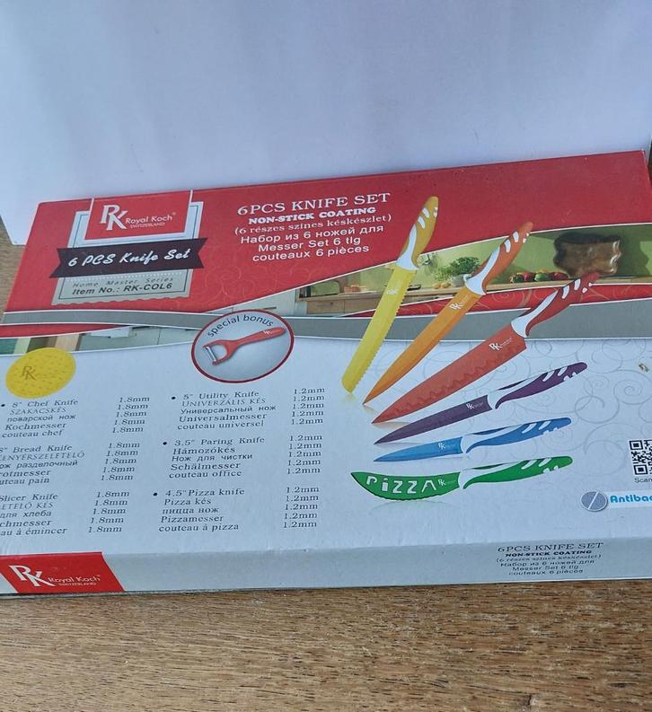 155303 messenset WD 008, Huis en Inrichting, Keuken | Keukenbenodigdheden, Nieuw, Ophalen of Verzenden