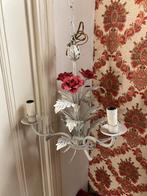 Kleine vintage kroonluchter, Huis en Inrichting, Lampen | Kroonluchters, Ophalen of Verzenden, Zo goed als nieuw, Metaal