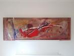 schilderij Peter Maasdam 60x180, Antiek en Kunst, Kunst | Schilderijen | Abstract, Ophalen