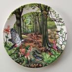 Porseleinen bord 'The Beechwood' - Gesigneerd & Genummerd, Ophalen of Verzenden