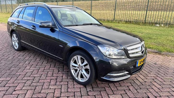 Mercedes-Benz C-Klasse C180 BE Estate Aut7 2011 Zwart, Auto's, Mercedes-Benz, Particulier, C-Klasse, ABS, Airbags, Airconditioning
