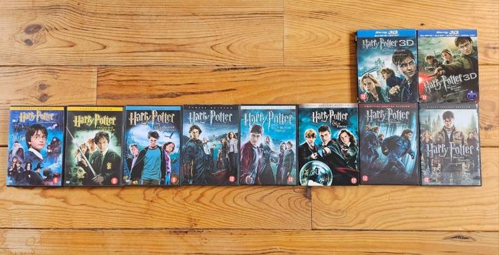 Harry Potter dvd / blu-ray collectie, Cd's en Dvd's, Blu-ray, Gebruikt, Science Fiction en Fantasy, 3D, Ophalen of Verzenden