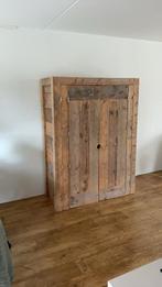 Steigerhouten kast, Ophalen, Overige materialen, Minder dan 150 cm, 150 tot 200 cm