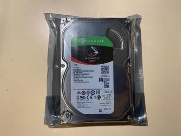 Seagate Ironwolf 1tb NAS HDD *ST1000VN002* NIEUW beschikbaar voor biedingen