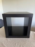 2x Kallax kubus 1 vaks open kast vakkenkast 1x1 Ikea zwart, Huis en Inrichting, Ophalen, 50 tot 100 cm, Zo goed als nieuw, 3 of 4 laden