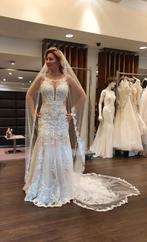 Fit and flare trouwjurk, Ophalen, Trouwjurk, Wit, Zo goed als nieuw