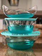 Tupperware exclusieve eleganzia kom serveerkom set, Huis en Inrichting, Keuken | Tupperware, Ophalen of Verzenden, Nieuw, Schaal