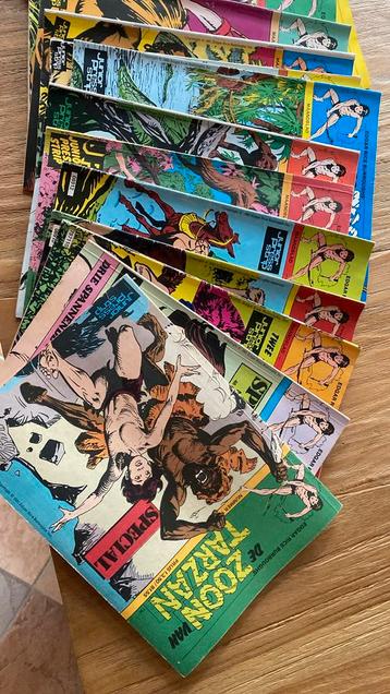 16 strips van de zoon van Tarzan  beschikbaar voor biedingen