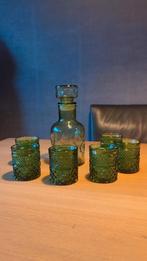 Retro Vintage water set karaf met glazen, Ophalen of Verzenden