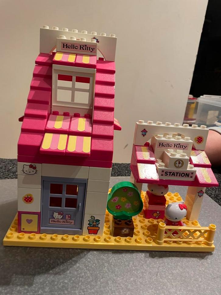 Hello Kitty Duplo Set, Kinderen en Baby's, Speelgoed | Duplo en Lego, Gebruikt, Duplo, Complete set, Ophalen