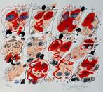 Zeefdruk Kees Salentijn, Antiek en Kunst, Kunst | Litho's en Zeefdrukken, Verzenden