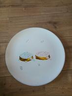 Geboortebord Rond - Uniek en Persoonlijk!, Porselein of Keramiek, Schaal, Rond, Ophalen of Verzenden