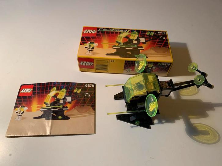 Vintage Lego Blacktron Invader 6876 - Complete Set met Doos, Kinderen en Baby's, Speelgoed | Duplo en Lego, Gebruikt, Lego, Complete set