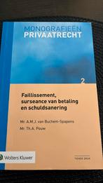 Faillissement, surseance van betaling en schuldsanering, Ophalen of Verzenden, Zo goed als nieuw, A.M.J. van Buchem-Spapens; Th.A. Pouw