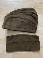 (post)WW2 US, kleding, caps, garrison + verschillende biezen, Verzamelen, Militaria | Tweede Wereldoorlog, Verzenden, Landmacht