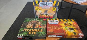 Leuke escaperoom spellen  beschikbaar voor biedingen