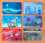 6 ongebruikte telefoonkaarten, Ophalen of Verzenden