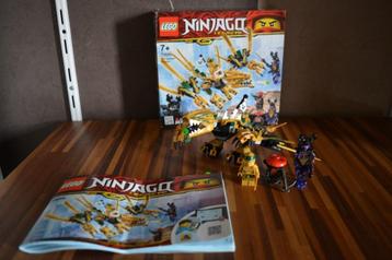 Lego Ninjago 70666 I De Gouden Draak, Met Doos en Boekje! beschikbaar voor biedingen
