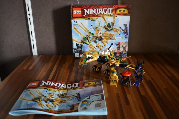 Lego Ninjago 70666 I De Gouden Draak, Met Doos en Boekje!, Kinderen en Baby's, Speelgoed | Duplo en Lego, Zo goed als nieuw, Lego