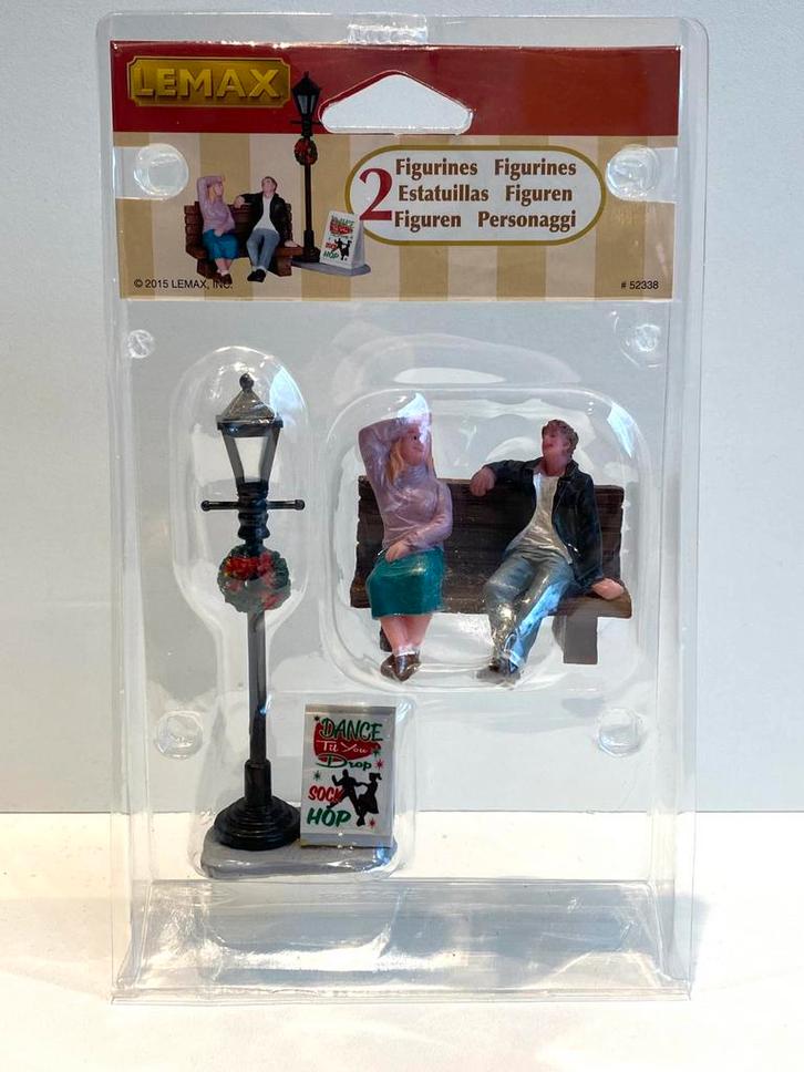 Lemax After The Sock Hop, set of 2 (52338), Diversen, Kerst, Verzenden