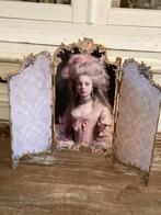 Brocante drieluik handgemaakt niet oud, Ophalen of Verzenden