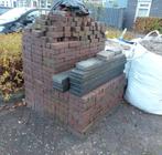 waaltjes, terrasstenen, klinkers,   partijgrootte : 9 m²., Tuin en Terras, Ophalen, Overige materialen, Klinkers, 5 tot 10 m²
