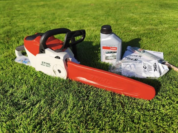 Stihl MSA 160 c Accu Kettingzaag, Tuin en Terras, Hand-tuingereedschap, Zo goed als nieuw, Overige soorten, Ophalen