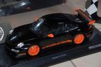 SALE !! 1:18 PORSCHE 911 GT3 RS 2007 black Minichamps WRH, Hobby en Vrije tijd, Modelauto's | 1:18, Ophalen of Verzenden, Zo goed als nieuw