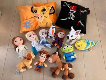 Disney knuffels Frozen, Simba, Toy Story enz beschikbaar voor biedingen