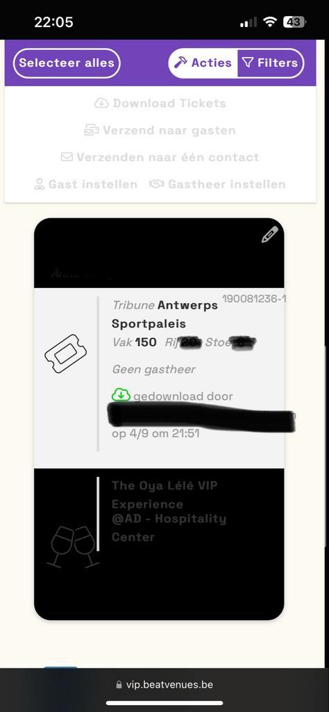 K3 2xVIP tickets 5oktober incl. eten, drankjes en parking!, Tickets en Kaartjes, Concerten | Dance, Twee personen