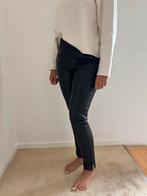 Costes Leatherlook Broek - Zo goed als nieuw!, Zwart, Ophalen of Verzenden, Zo goed als nieuw, Maat 34 (XS) of kleiner