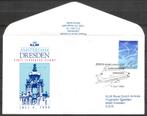 1e KLM vlucht Dresden DDR 1990, Postzegels en Munten, Brieven en Enveloppen | Nederland, Envelop, Verzenden