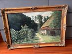 Landschap schilderij Toon Timmermans, Antiek en Kunst, Ophalen