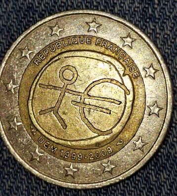 2 euro herdenkingsmunt Frankrijk  beschikbaar voor biedingen