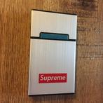 Supreme sigaretten doosje case hoesje pakje rode box logo, Verzamelen, Rookartikelen, Aanstekers en Luciferdoosjes, Ophalen of Verzenden