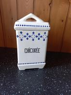Oude Franse blauw-witte voorraadpot, Antiek en Kunst, Ophalen of Verzenden