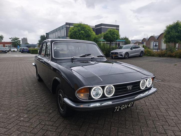 Triumph 2500 TC Saloon, Auto's, Triumph, Bedrijf, Overige modellen, Benzine, Sedan, Handgeschakeld, Origineel Nederlands, Zwart