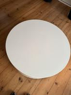 Ronde Salontafel hoogglans - 110cm Diameter, 42cm Hoog, Ophalen, Kunststof, Gebruikt, 100 tot 150 cm