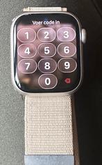 Apple Watch Series 9 Starlight Aluminium, Sieraden, Tassen en Uiterlijk, Smartwatches, Ophalen, Apple Watch ⌚️, IOS, Zo goed als nieuw