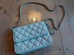 Lichtblauwe schoudertas nieuwstaat, Ophalen of Verzenden, Zo goed als nieuw, Blauw, Overige merken