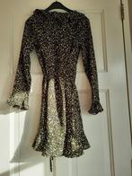 Jurk by Clara Paris S dierenprint, Zwart, Ophalen of Verzenden, Zo goed als nieuw, Maat 36 (S)