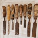verschillende  beitels, Antiek en Kunst, Antiek | Gereedschap en Instrumenten, Ophalen of Verzenden