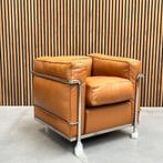 Cassina LC2 - Le Corbusier Cognac leder dons, Huis en Inrichting, Fauteuils, Nieuw, Leer