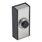 Honeywell beldrukker D 611 Bedraad Zwart RVS, Ophalen, Zo goed als nieuw, Laagspanning Bedraad