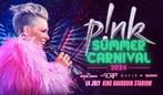 Pink / P!nk 2x Golden Circle staankaarten Brussel 14 juli, Juli, Twee personen