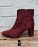 GIULIA - Suedine enkellaarsjes maat 41 - Nieuw €79,95