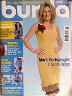 Burda juni , nr. 6 / 2001, Verzenden, Zo goed als nieuw, Vrouw, Burda
