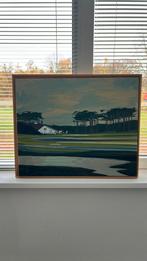 Schikderij van Frank Jebe, Ophalen of Verzenden